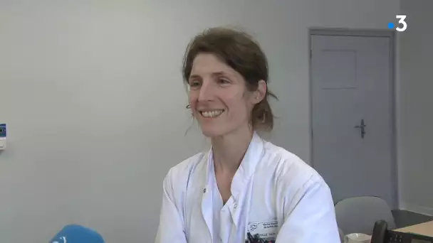 Heidi Wille, médecin infectiologue à l'hôpital de Bayonne
