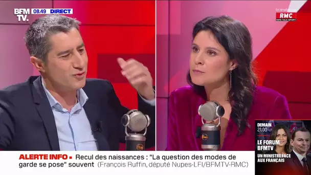 Ruffin  : "Macron n'a pas été élu pour s'asseoir sur les désirs de son peuple"