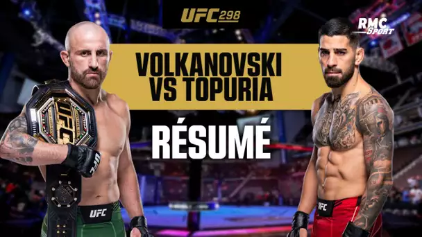 Résumé UFC : Un énorme KO lors du choc entre Volkanovski et Topuria