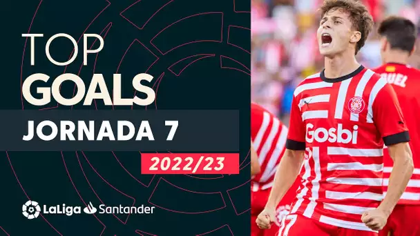 LaLiga TOP 5 Goles Jornada 7 LaLiga Santander 2022/2023