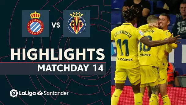 Resumen de RCD Espanyol vs Villarreal CF (0-1)