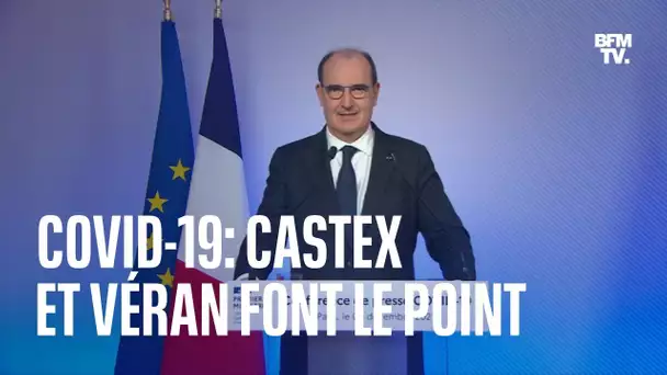 Covid-19: le point de Jean Castex et d'Olivier Véran sur la cinquième vague