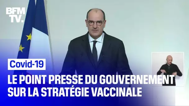 Stratégie vaccinale contre le Covid: le point presse du gouvernement en intégralité