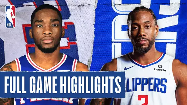 76ERS at CLIPPERS | FULL GAME HIGHLIGHTS | March 1, 2020