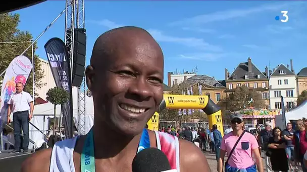 Un Lorrain sur le podium du marathon de Metz 2018