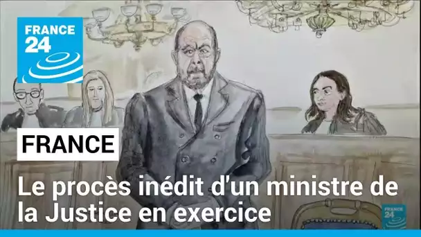 France : le procès inédit d'un ministre de la Justice en exercice, s'est ouvert à Paris