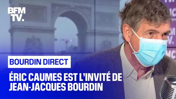 Éric Caumes face à Jean-Jacques Bourdin en direct