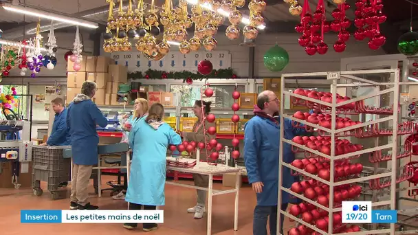 La dernière fabrique de boules de Noël en plastique est dans le Tarn