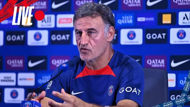 Christophe Galtier's press conference before Paris Saint-Germain - Stade Brestois 29 🔴🔵