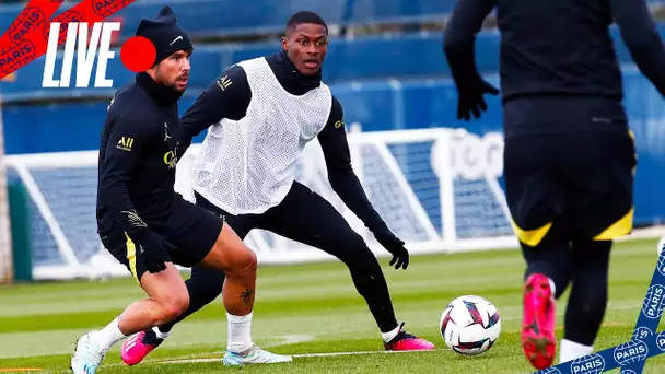 ⚽️ 15 minutes training session pre Montpellier HSC - Paris Saint-Germain  🔴🔵