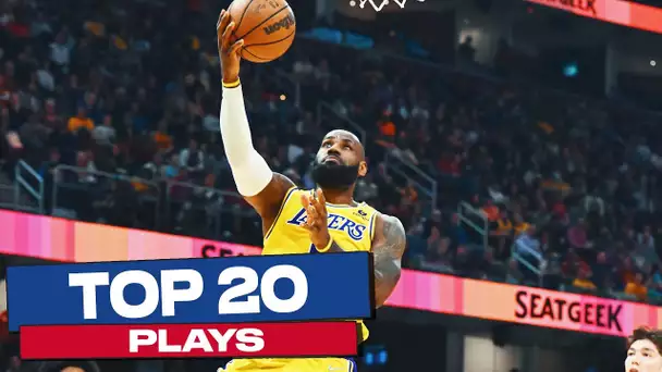 A King's Jam 👑 | Top 20 NBA Plays Week 23! 🔥🔥