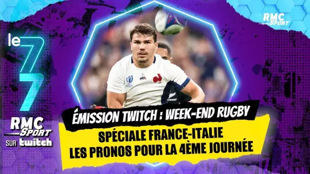 Twitch RMC Sport - Week-end Rugby : Spéciale France - Italie et nos pronos pour tous les matchs !
