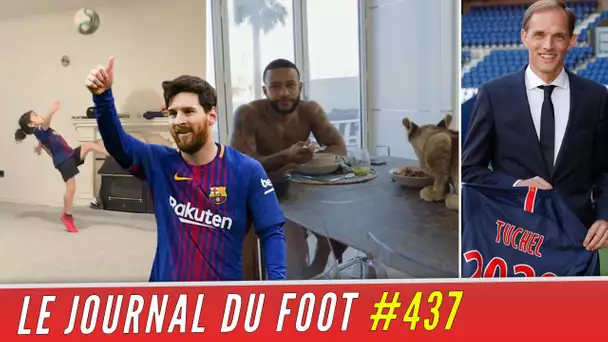 MESSI félicite un jeune fan, le nouveau clip de Memphis DEPAY, TUCHEL le plus généreux