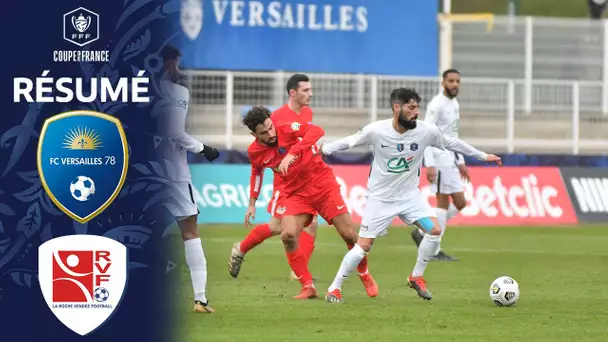 16es : FC Versailles - La Roche VF (4-0), le résumé