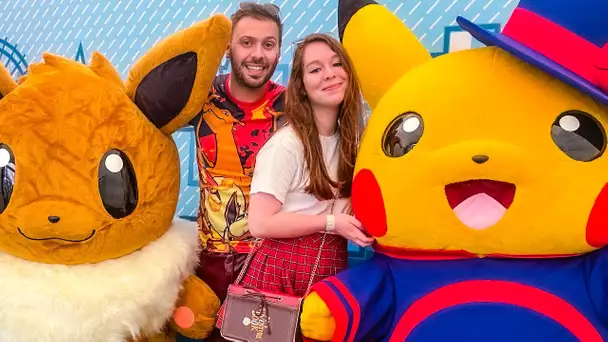 NEWTITEUF et MISS JIRACHI aux WORLDS de POKÉMON en VIP (ft. pikachu, du pop corn et pump)