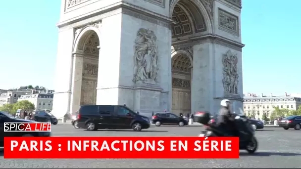 Police en action : infractions en série à Paris