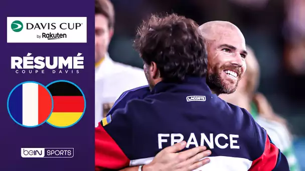 Résumé Coupe Davis : La France égalise contre l'Allemagne grâce à Mannarino !