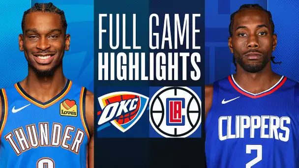 THUNDER at CLIPPERS | FULL GAME HIGHLIGHTS | January 16, 2024