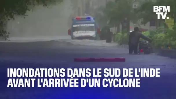 Inde: des inondations touchent le Sud du pays avant l'arrivée d'un cyclone