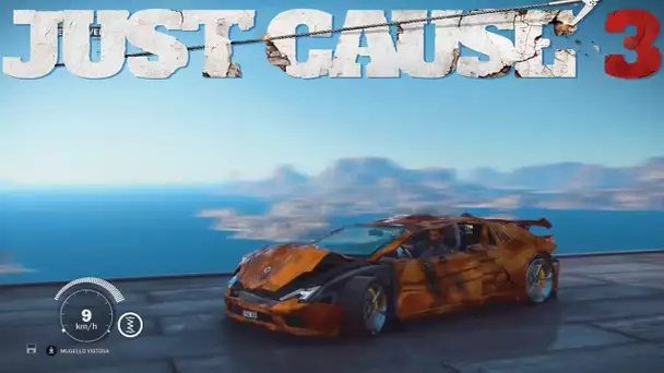 JUST CAUSE 3 + GTA 5 TOP 5 STUNT - 100% Precision car stunt