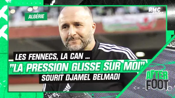 Football - Algérie : "La pression glisse sur moi" sourit Belmadi, le coach des Fennecs