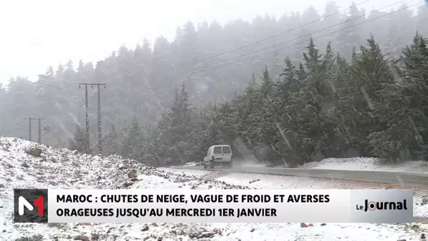 Maroc: chutes de neige, vague de froid et averses orageuses jusqu'au mercredi 1er janvier