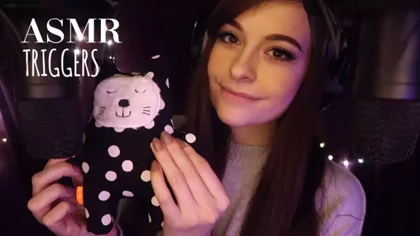 ASMR FRANCAIS ⚪️ Petits déclencheurs sans parler ~ 😊 | triggers - no talking