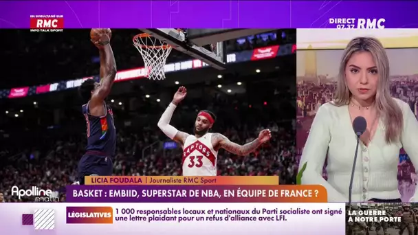 Basket : la superstar de NBA Joel Embiid en équipe de France ?