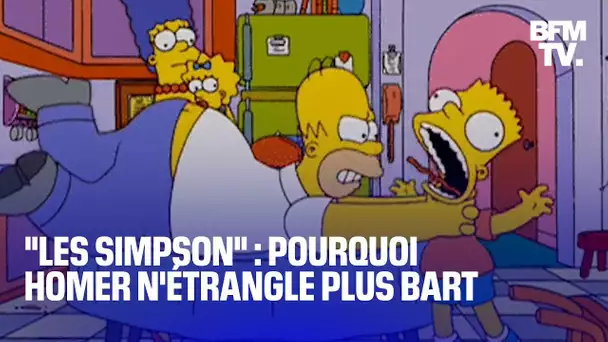 "Les Simpson": Homer n'étrangle plus Bart car "les temps ont changé"