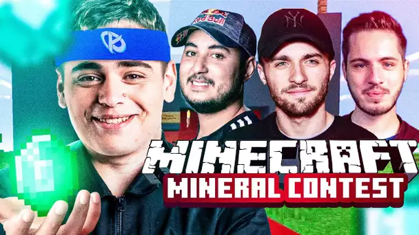 MINERAL CONTEST SUR MINECRAFT AVEC SQUEEZIE, TERRACID, GOTAGA & LES POTES DU JEUDI part. 1