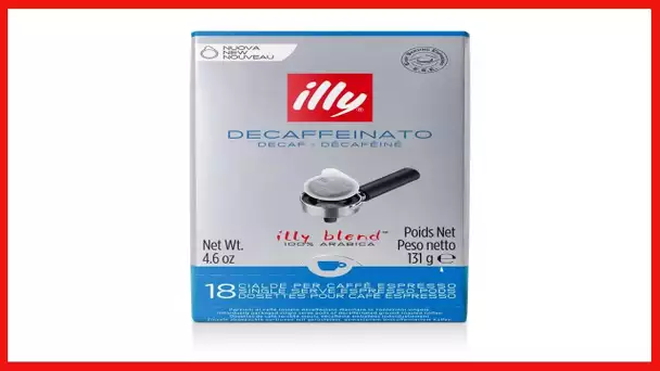 illy E.S.E. Pods Coffee, Decaf Classico E.S.E. Pods , Medium Roast, Classic Roast