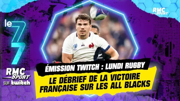 Twitch RMC Sport - Lundi Rugby : Notre XV type de la première journée de la Coupe du Monde !