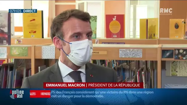 Comme un air de campagne... Emmanuel Macron en visite dans les Hauts-de-France