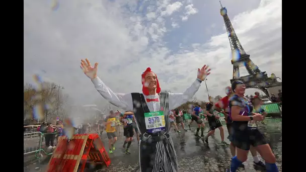Les marathoniens de la Tour Eiffel