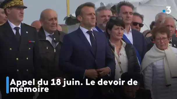 Appel du 18 juin. Le devoir de mémoire