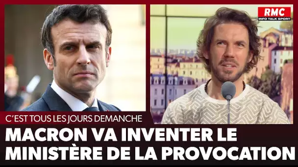 Arnaud Demanche : Macron va inventer le ministère de la provocation