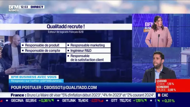 Qualitadd recrute une quinzaine de personnes !