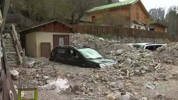 L'hôtel du Boréon, 7 mois après le passage de la tempête Alex