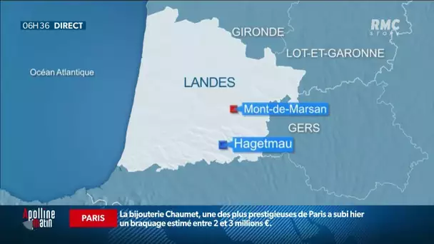 Landes: Trois fausses guillotines érigées avec les noms de 300 élus en faveur du pass sanitaire
