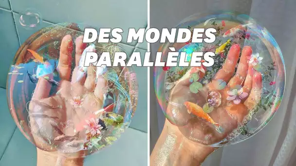 En plein coronavirus, on a tous envie de s’enfermer dans les bulles de cette artiste