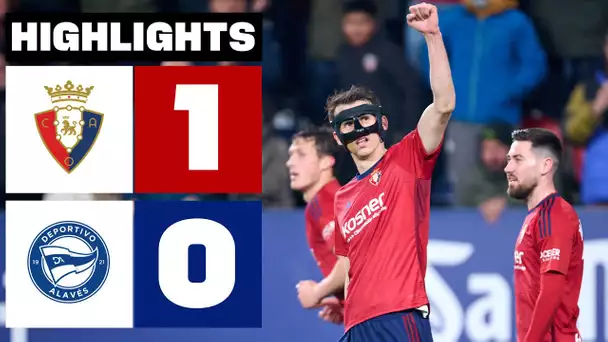 CA OSASUNA 1 - 0 DEPORTIVO ALAVÉS | RESUMEN LALIGA EA SPORTS