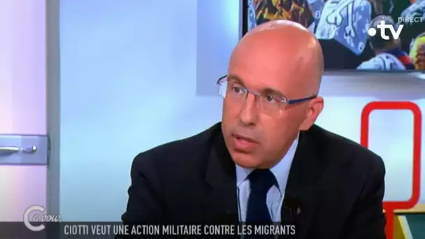 Eric Ciotti pour un durcissement des conditions d'immigration - C à vous - 12/05/2015