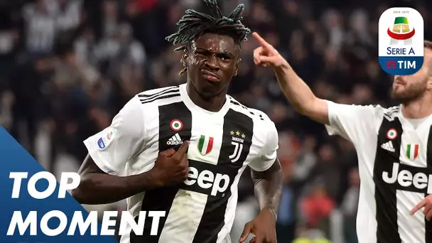 Moise Kean Scores Again! | Juventus 2-1 Milan | Top Moment | Serie A