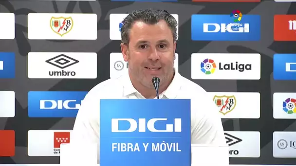 Rueda de prensa Rayo Vallecano vs Cádiz CF