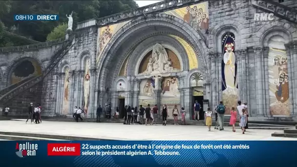 Privé de pèlerinage l'année passée, Lourdes retrouve ses fidèles pour l'Assomption