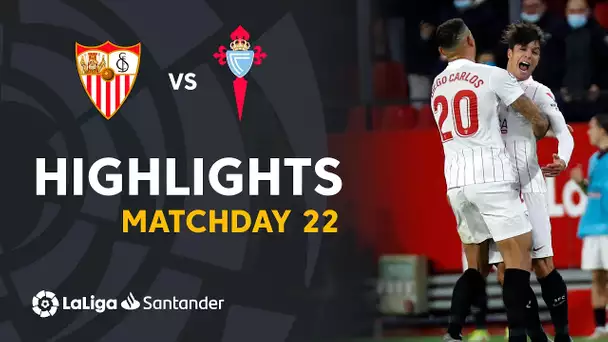 Resumen de Sevilla FC vs RC Celta (2-2)