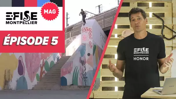 E-FISE LE MAG #5 : Esteban Clot, Joseph Garbaccio, Best tricks en skate, trott' et wakeboard !