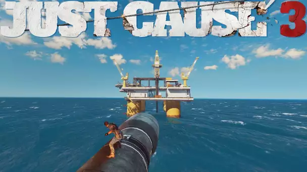 ON SE MARRE SUR JUST CAUSE 3 ! MEGA EXPLOSION, STUNT ETC