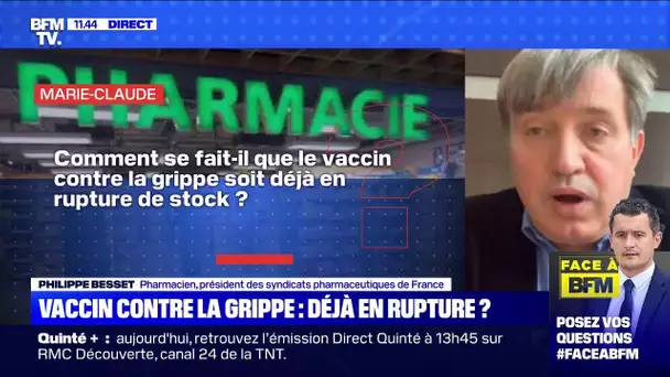 Le vaccin contre la grippe est-il déjà en rupture de stock ? - BFMTV répond à vos questions