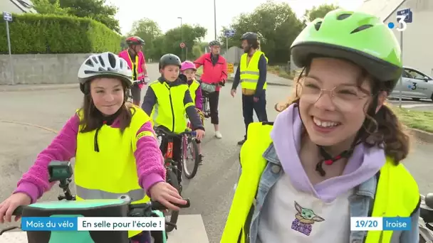 vélo-bus à Plougastel